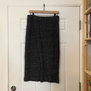 Madewell Pull-On Midi Pencil Skirt
